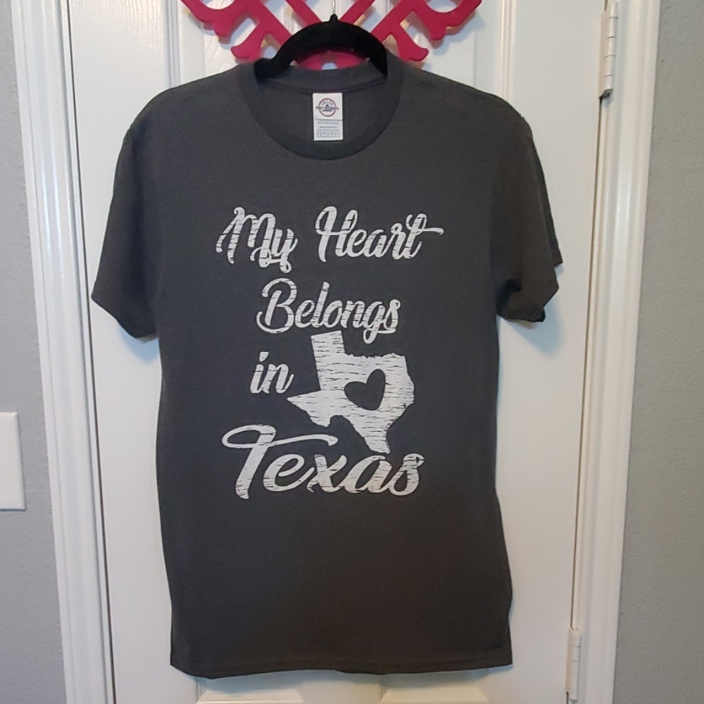 New Heart in Texas women's tshirt